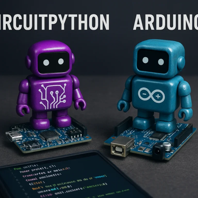 Featured image for CircuitPython vs Arduino The Ultimate 2026 Showdown